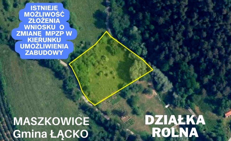 działka na sprzedaż - Łącko, Maszkowice